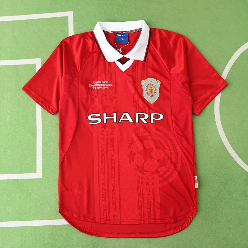 Manchester United F.C 99/00 Season Retro Football Jersey Kit