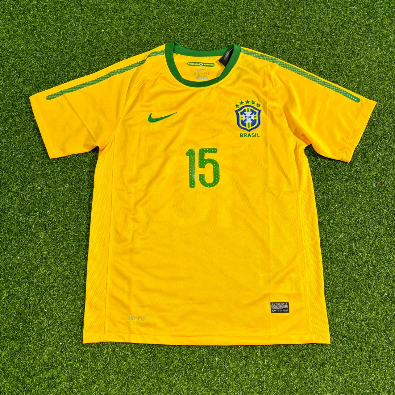 Brazil World Cup 2010 Marcelo Retro Yellow Football Jersey