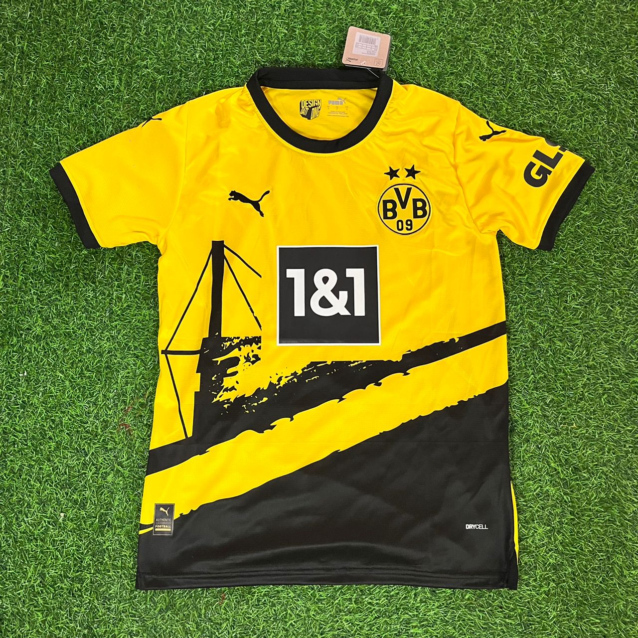 Marco Reus 11 - Dortmund 23/24 Bundesliga Retro Football Jersey Kit