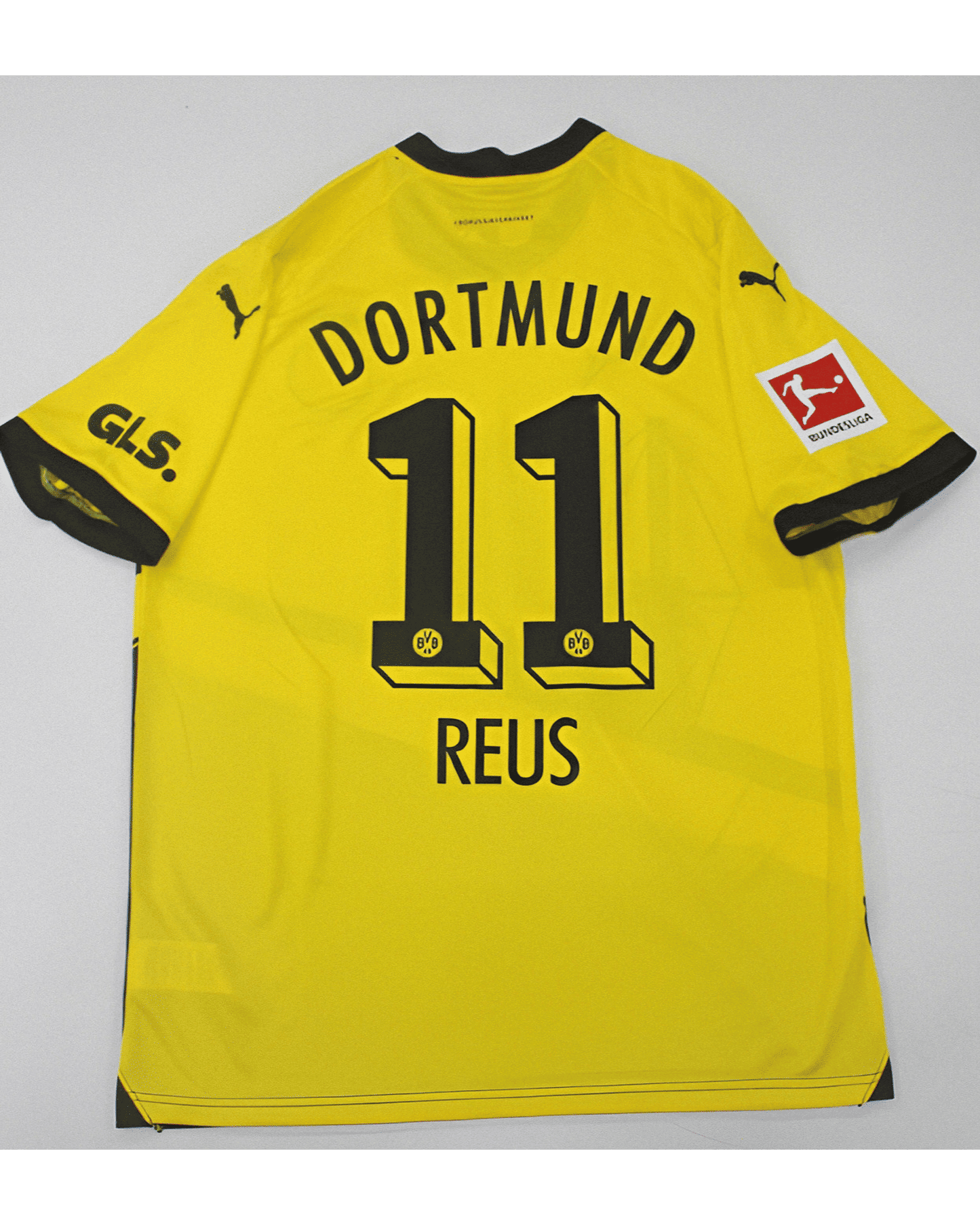 Marco Reus 11 - Dortmund 23/24 Bundesliga Retro Football Jersey Kit