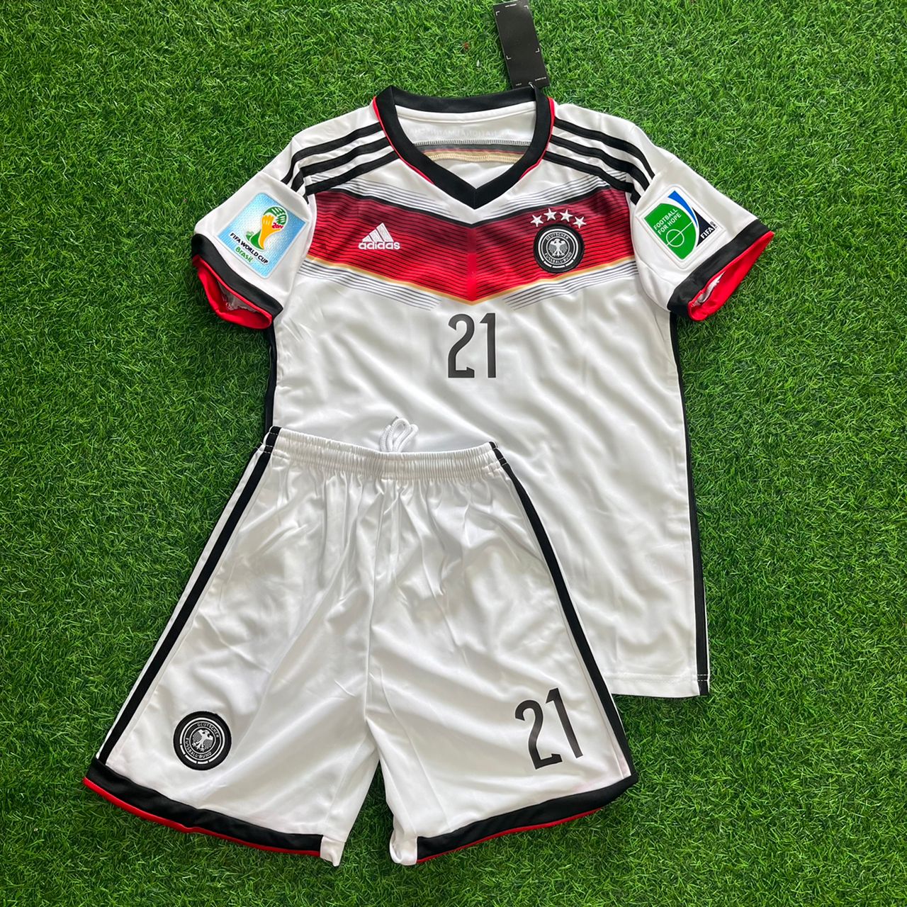 Marco Reus Germany 2014 White Retro Kids Football Jersey Collection