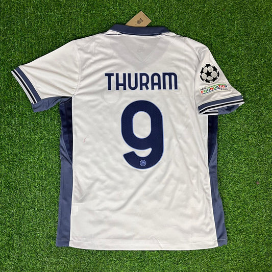 Marcus Thuram Inter 2025 Champions League Football Jersey Kit