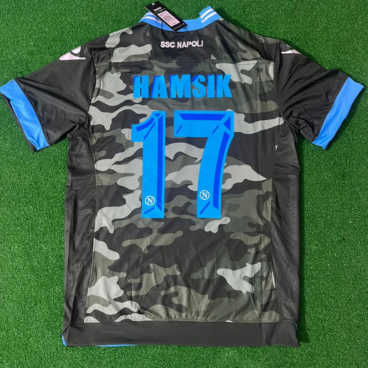 Marek Hamsik 17 - Napoli 2013 - 14 Retro Football Jersey Kit