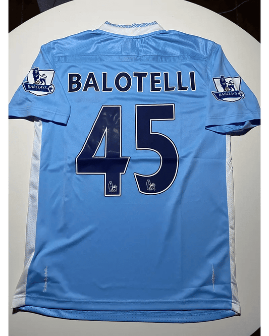 Mario Balotelli - Manchester City 2011 Retro Football Jersey Kit