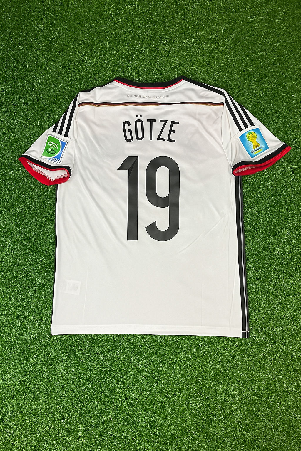 Mario Gotze - Germany 2014 World Cup Retro Football Jersey Kit