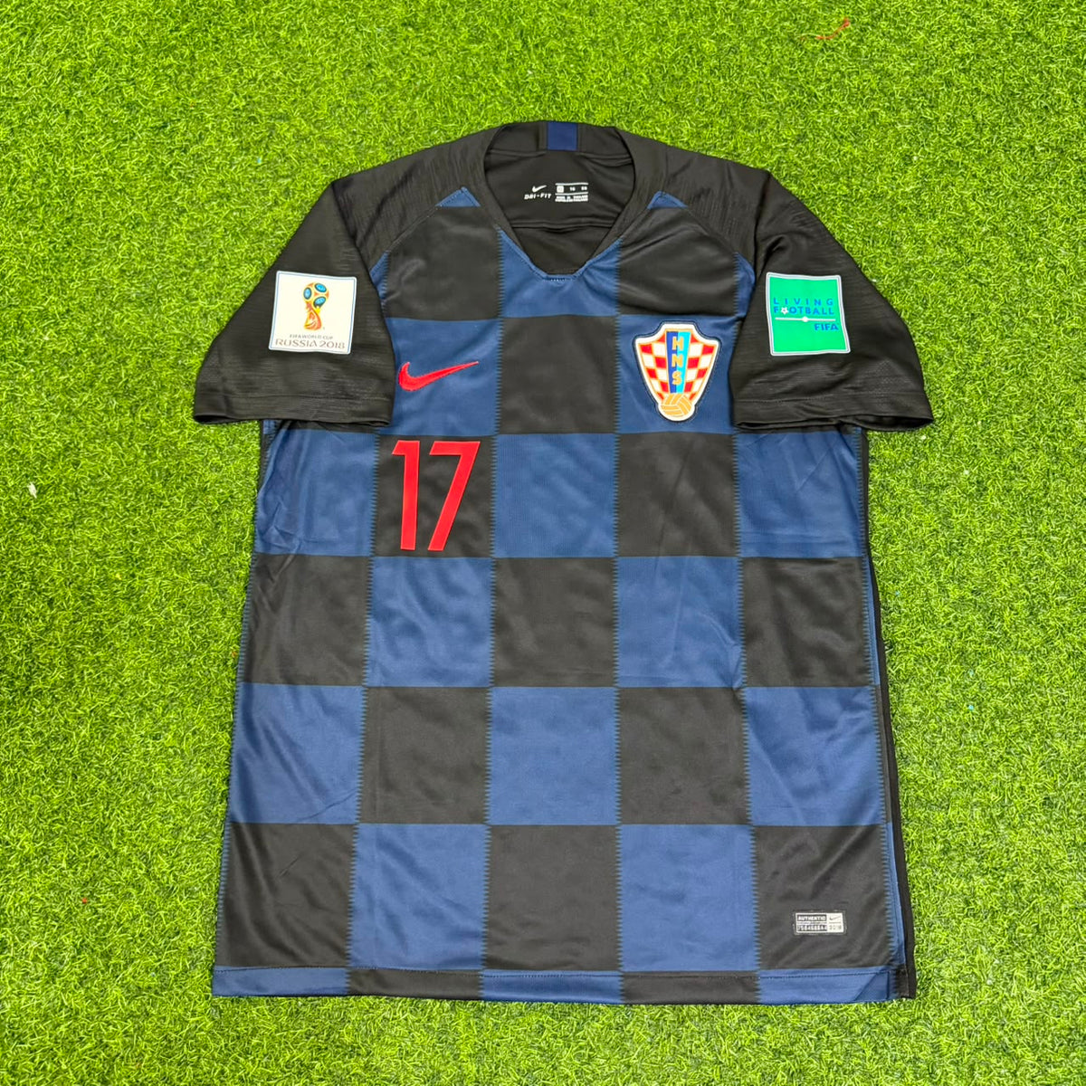 Mario Mandzukic Croatia World Cup 2018 Final Football Jersey