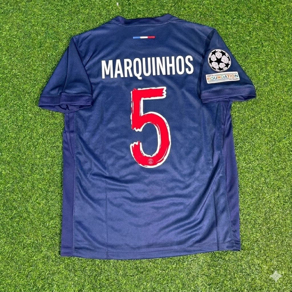 Marquinhos #5 Football Jersey