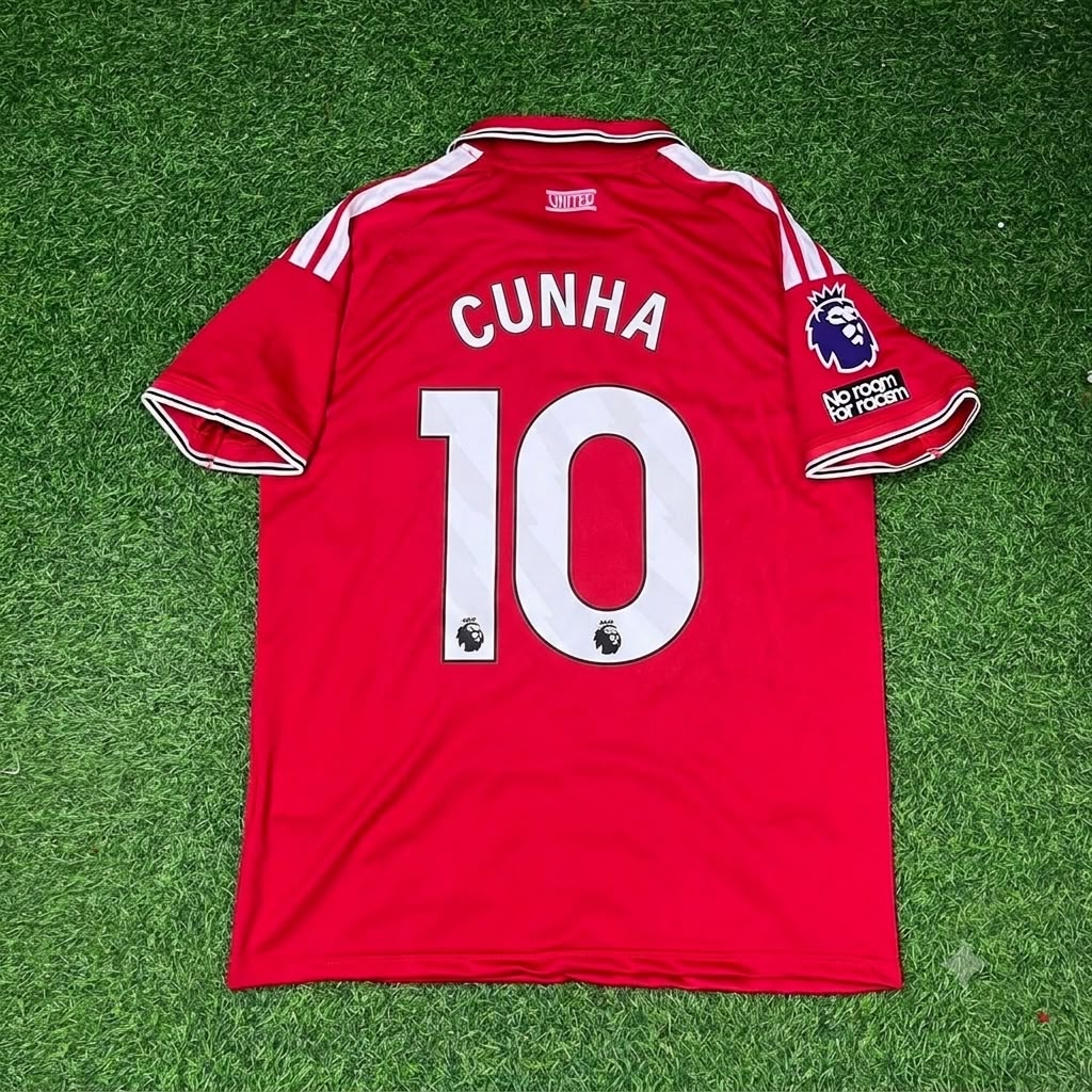 Matheus Cunha Manchester United 2027 Football Jersey