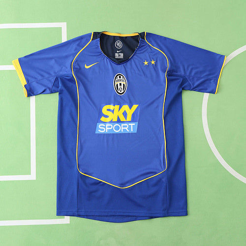 Alessandro Del Piero Juventus 2004-2005 Blue Retro Jersey | Kit | Trikot | Maillot