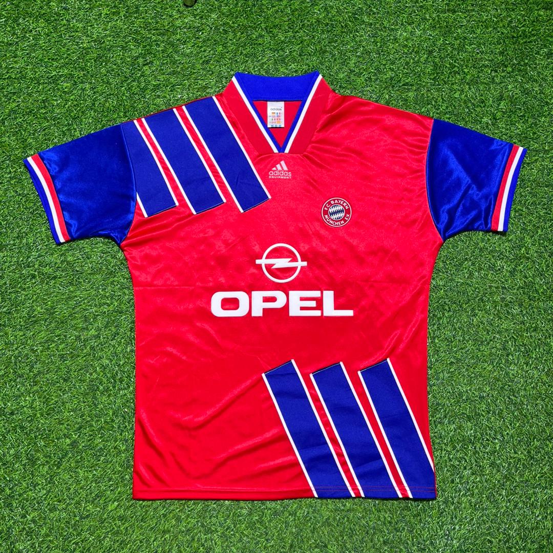 Mehmet Scholl #7 Bayern München 1993 1995 Heim Retro Fußballtrikot Jersey