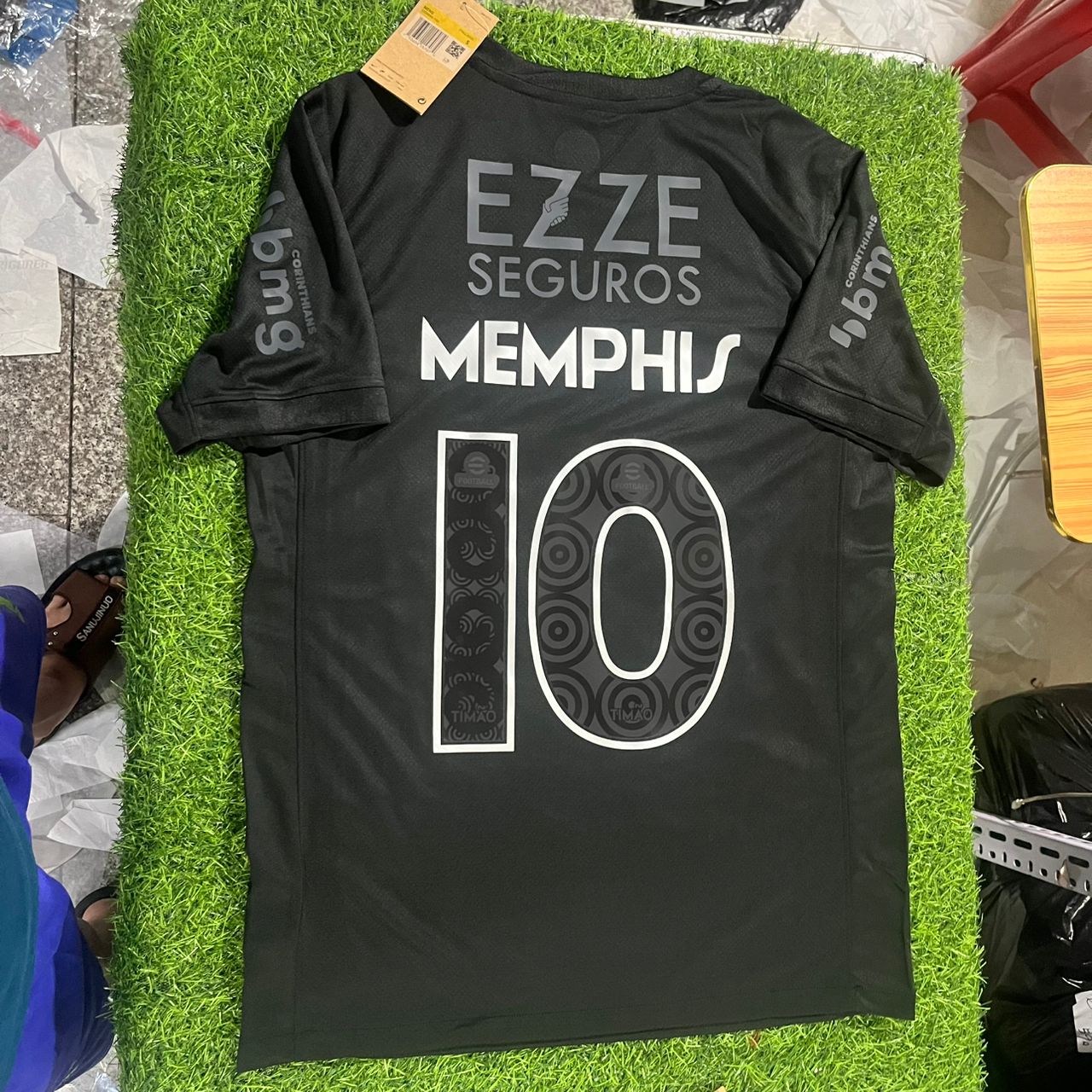 Memphis Depay #10 Corinthians Football Jersey Kit