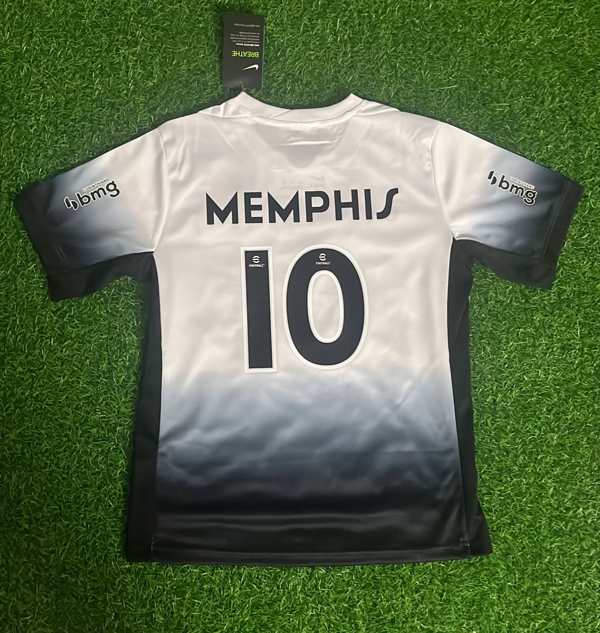 Memphis Depay Corinthians #10 Kids Kit Jersey KinderTrikot Maillot Maglia Camiseta