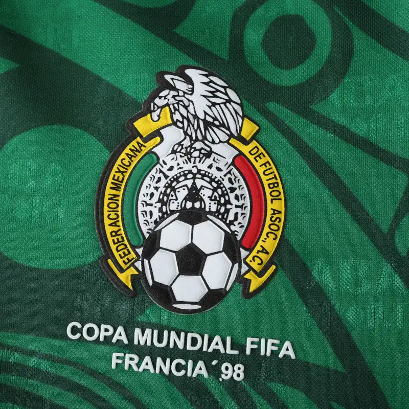 Mexico 1998 Season Retro Football Jersey Kit
