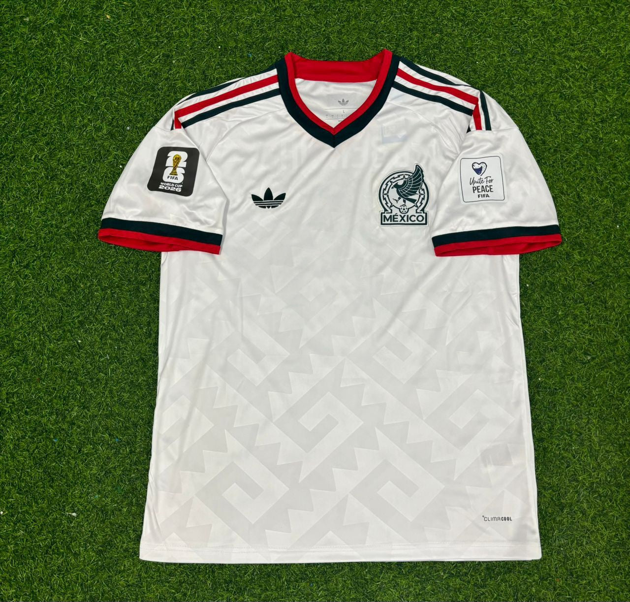 Obed Vargas Vega Mexico 2026 World Cup Home Green Football Jersey