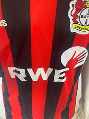 Michael Ballack Bayer 04 Leverkusen 2001 - 2002 Heim Football Jersey Kit