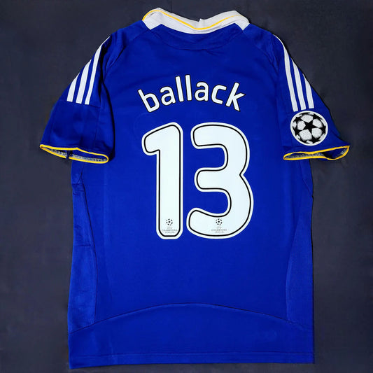 Michael Ballack Chelsea 2008 Champhions League Final Football Jersey Kit