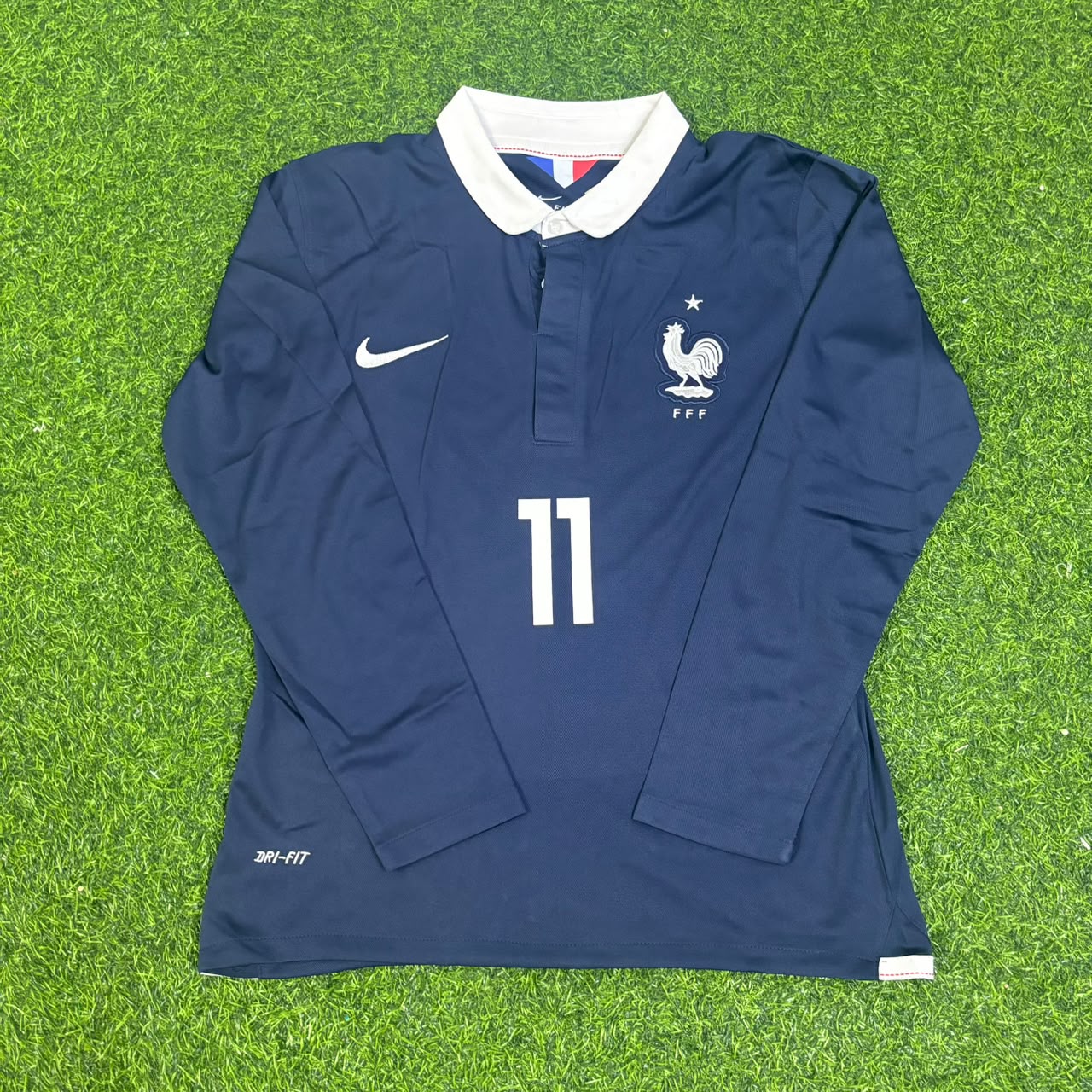 Michael Olise #11 France Long Sleeve Football Jersey