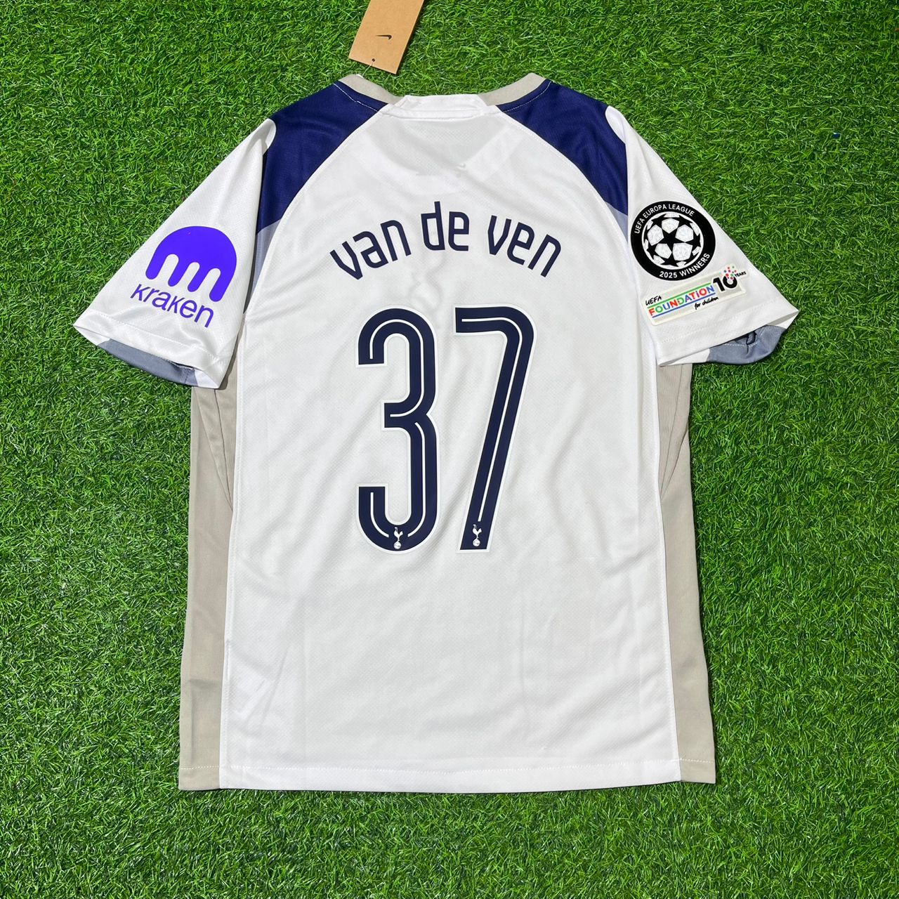 Micky van de Ven Tottenham Home White 2026 Football Jersey