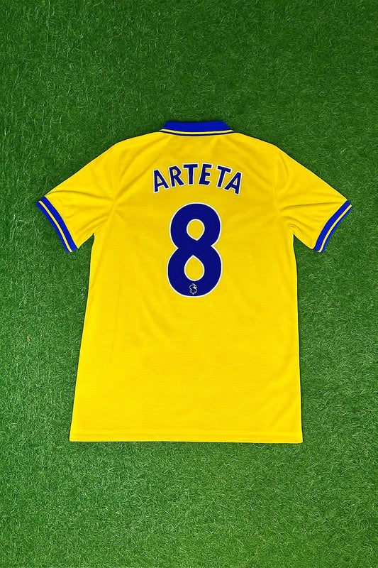 Mikel Arteta - Arsenal 2013/2014 Retro Football Jersey Kit