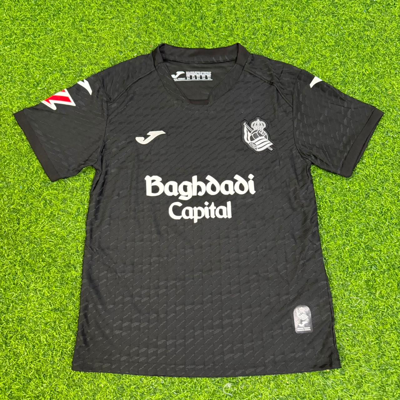 Mikel Oyarzabal Real Sociedad 2027 Away Black Football Jersey