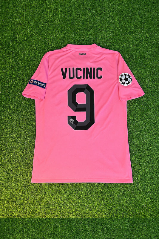 Mirko Vucinic Juventus 2012 2013 Season Retro Football Jersey Kit