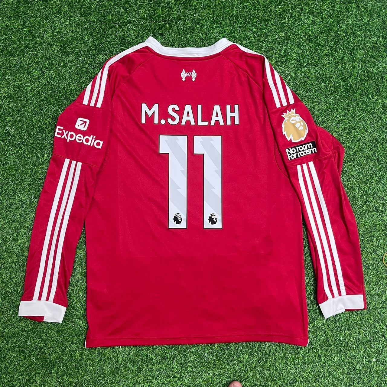 Mohamed Salah Liverpool 2025 Long Sleeve Football Jersey Kit