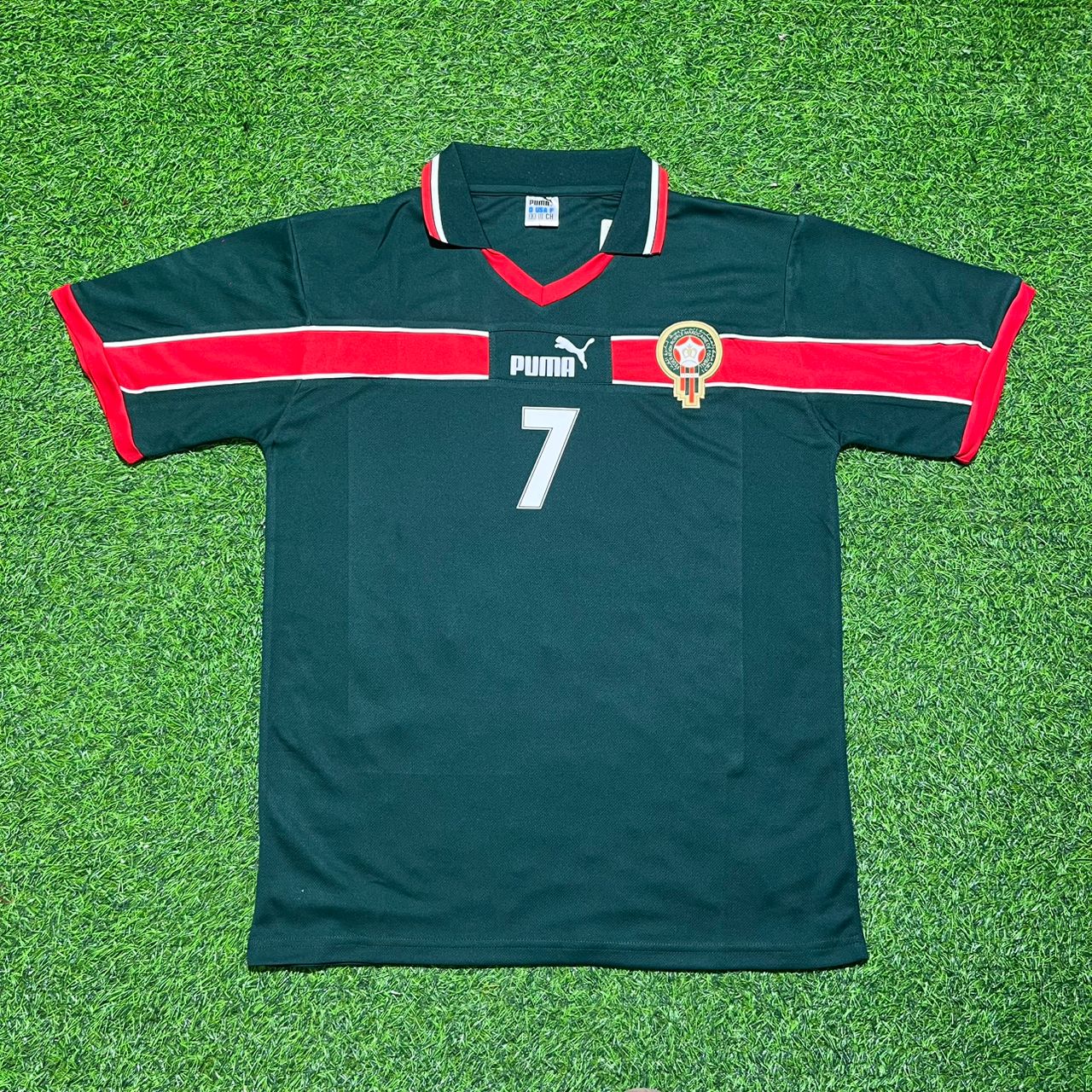 Morocco 1998 Home Season Retro Football Jersey Kit Edition 2