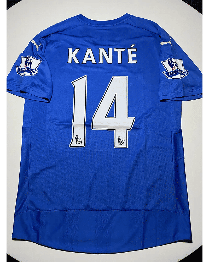 N`Golo Kante - Leicester City 2015/16 Retro Football Jersey Kit