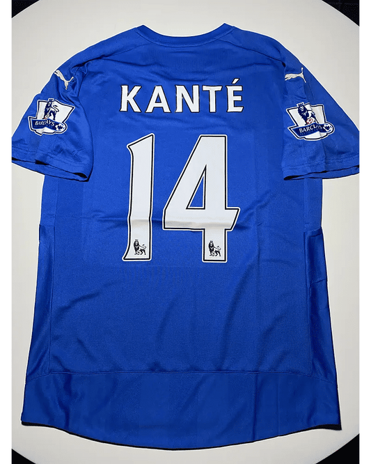 N`Golo Kante - Leicester City 2015/16 Retro Football Jersey Kit