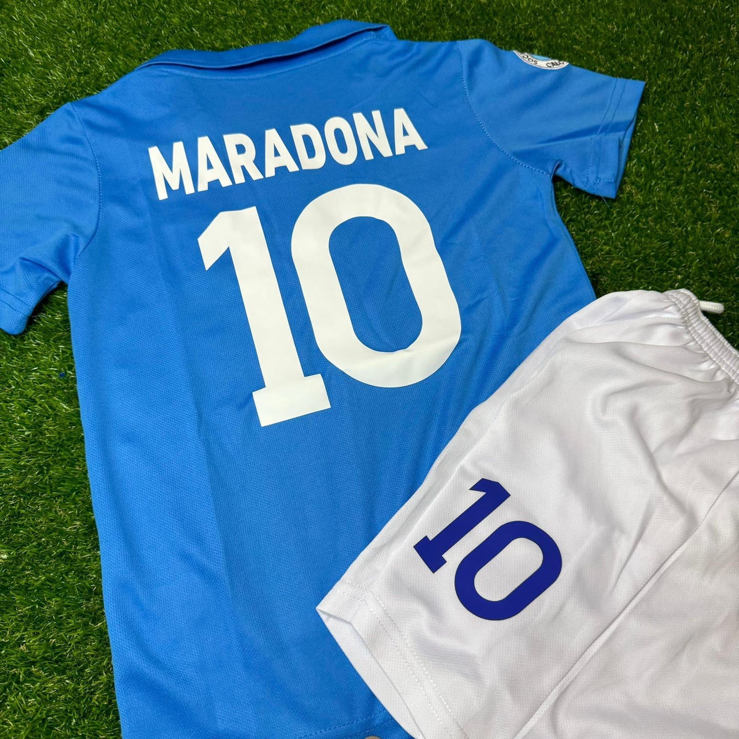 Diego Maradona Napoli Home Kids Kit – Kit Jersey for Children –