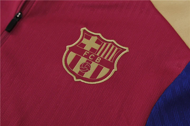 Barcelona Tracksuit  Red  Training Top Pack