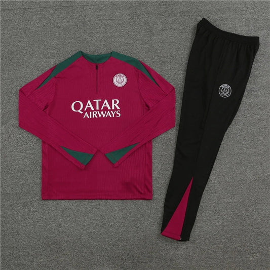 Paris Saint-Germain F.C. Tracksuit Red Training Top Pack