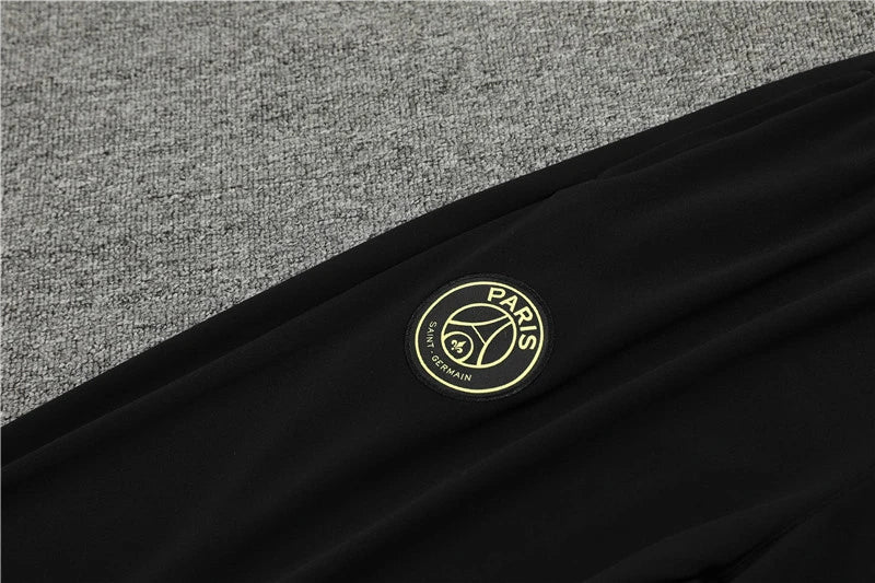 Paris Saint-Germain F.C. Tracksuit Yellow Training Top Pack