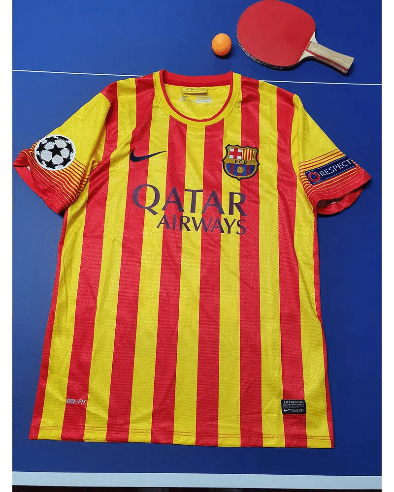 Neymar Jr. 11 - Barcelona 2013/2014 Retro Football Jersey Kit