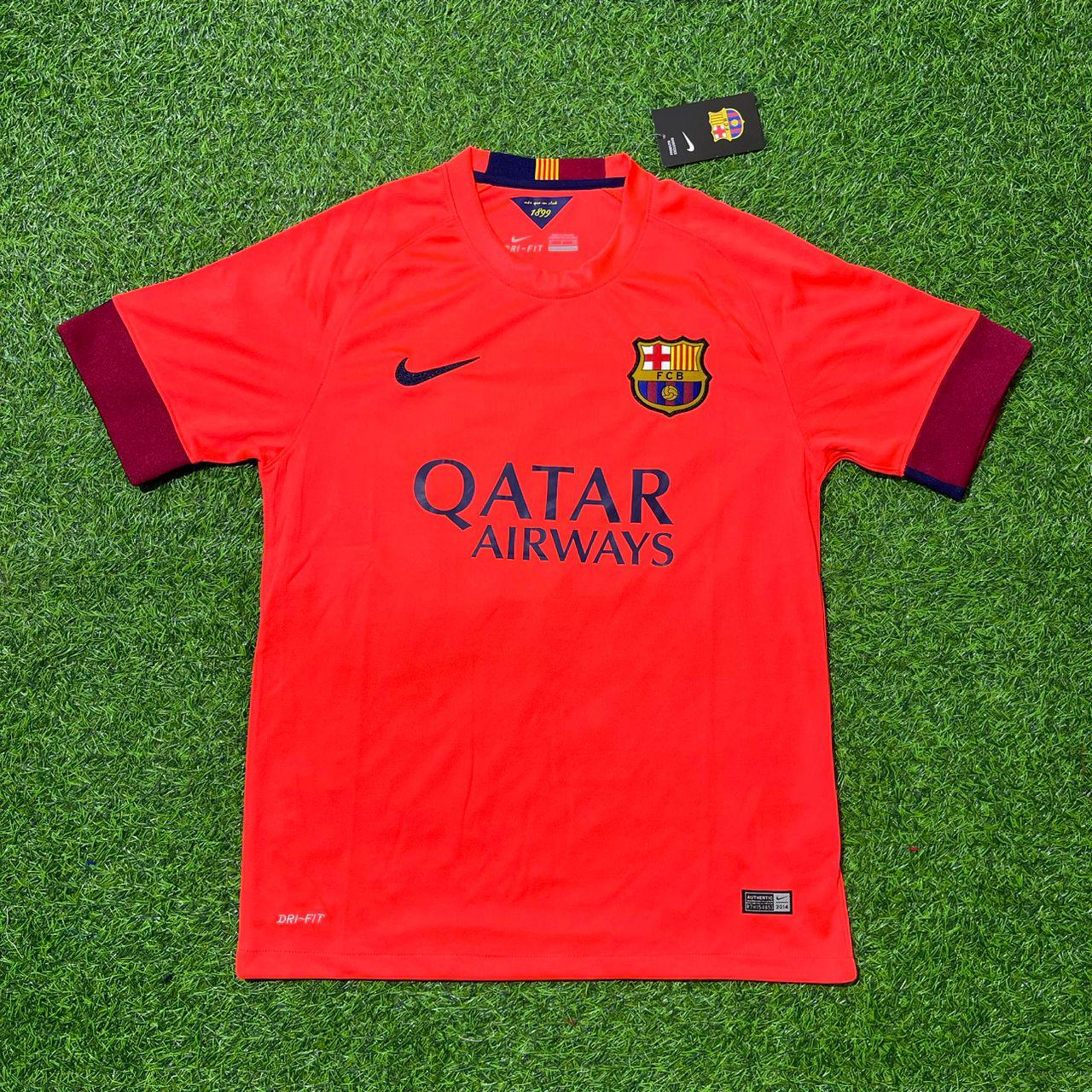 Barcelona Neymar Jr 2014/2015 Away Retro Football Jersey