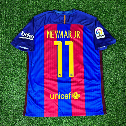 Neymar Jr 11 - FC Barcelona 2016/17 Retro Football Jersey Kit