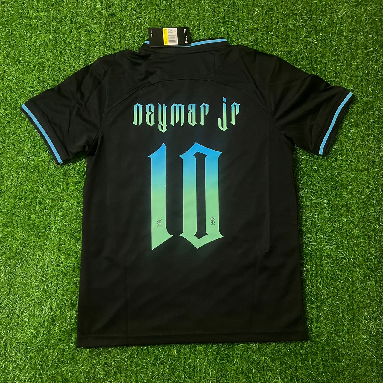 Neymar Jr Brazil Retro Football Jersey Trikot Maglia