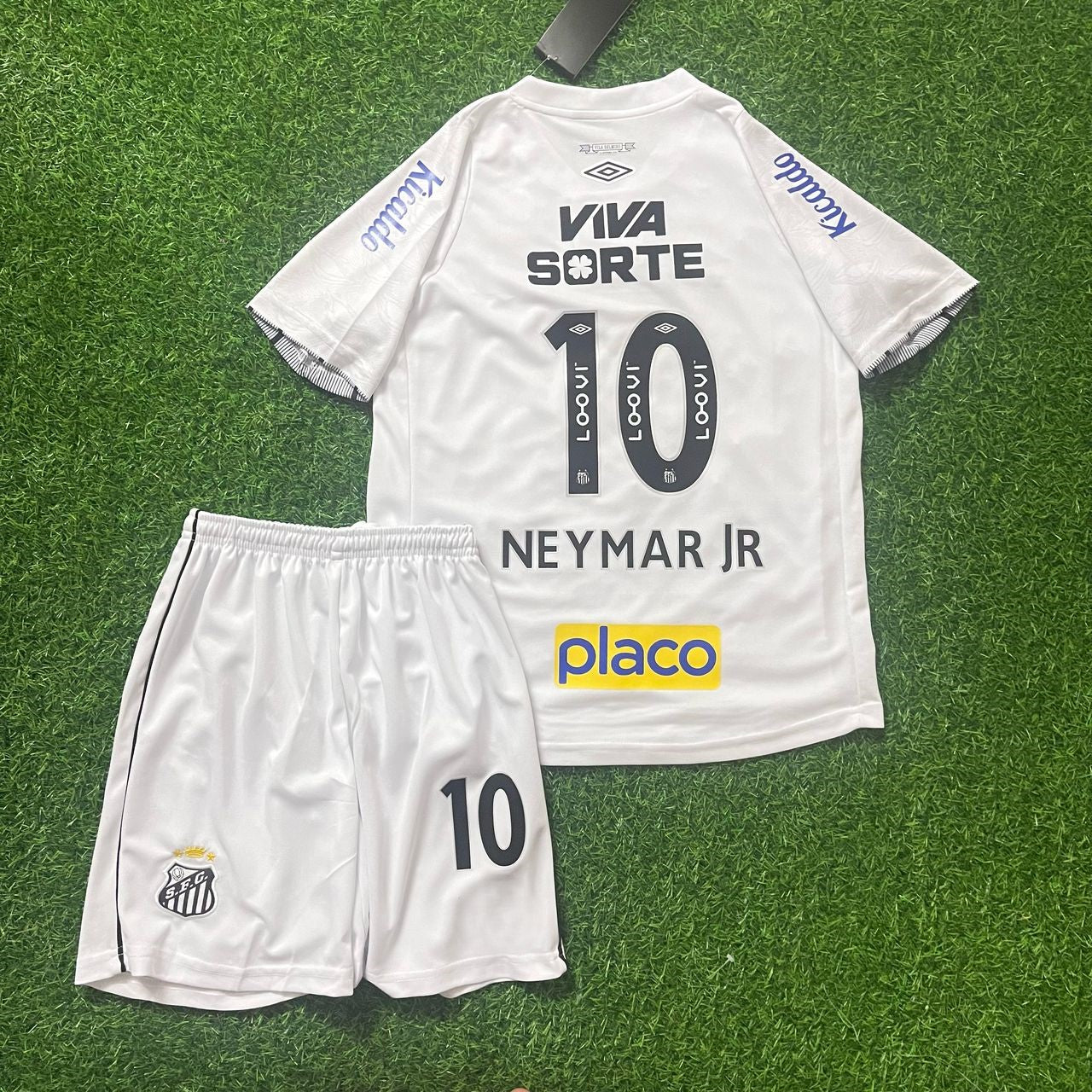 Neymar Jr Santos Football Jersey Kit