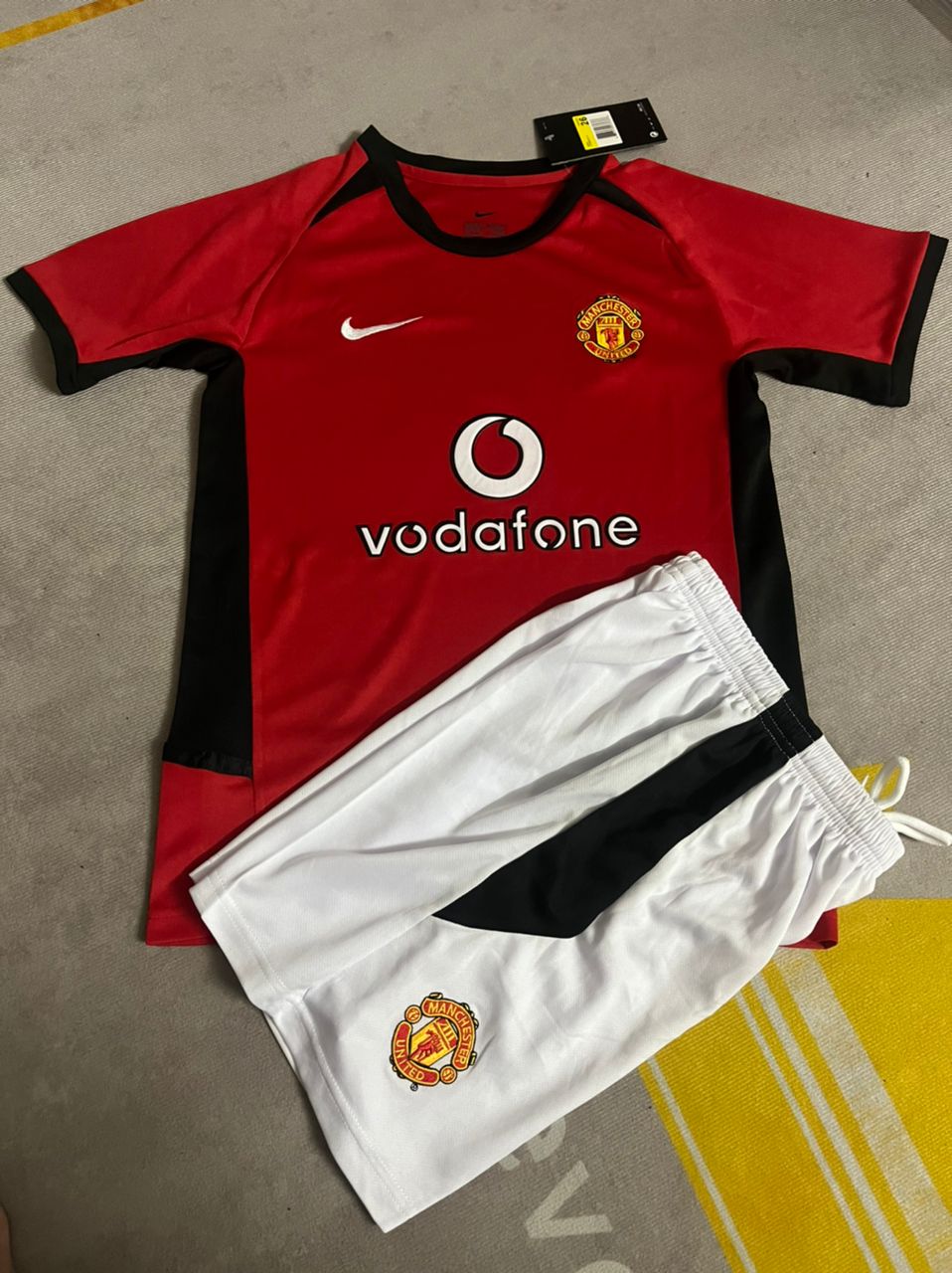 Ruud van Nistelrooy Manchester United Kids Children Home Football Jersey