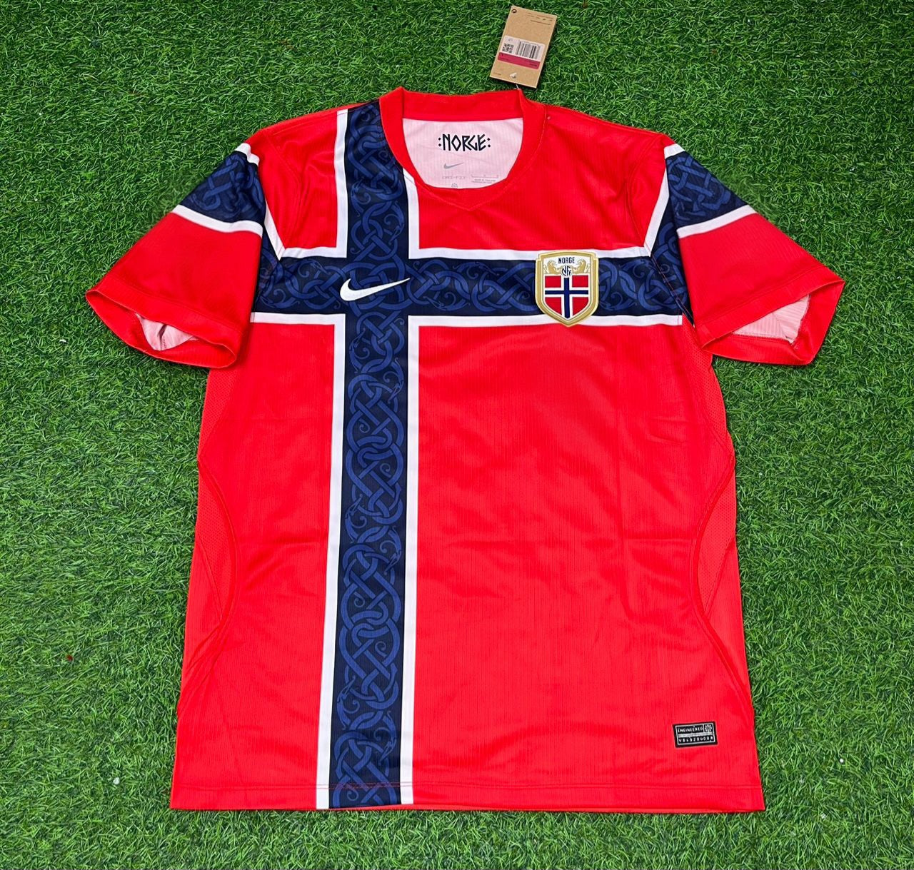 Norway Ole Gunnar Solskjaer #10 Home Retro Football Jersey