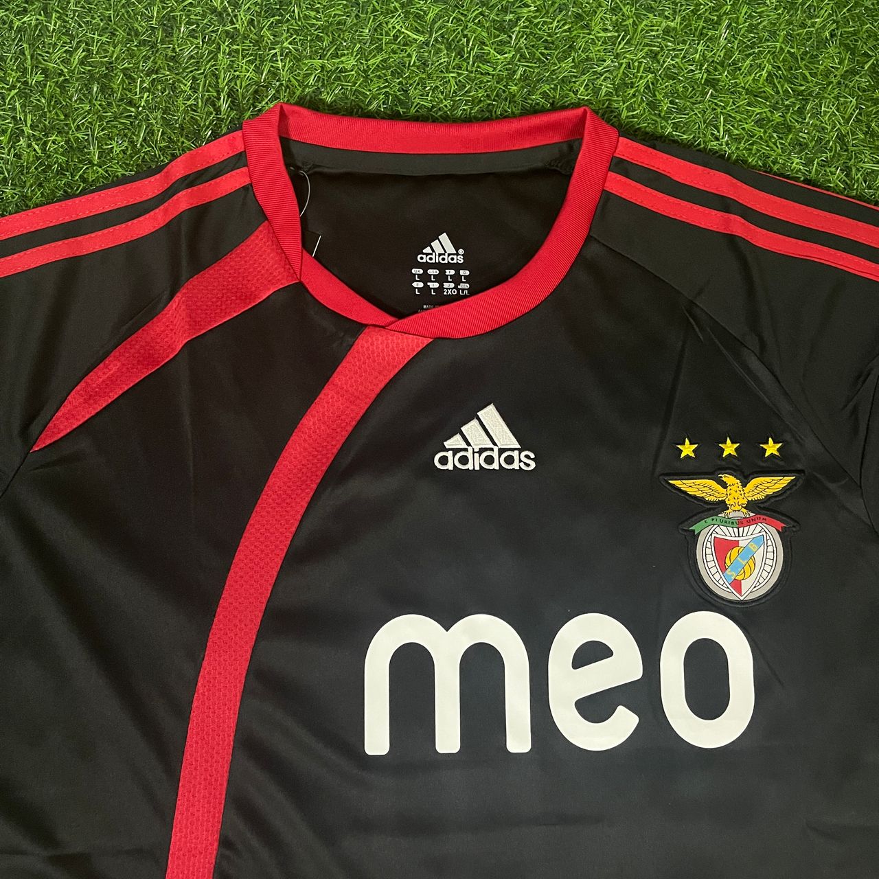 Angel di Maria #20 – Benfica 2009/2010 Away Black Retro Kit Jersey Trikot Maillot