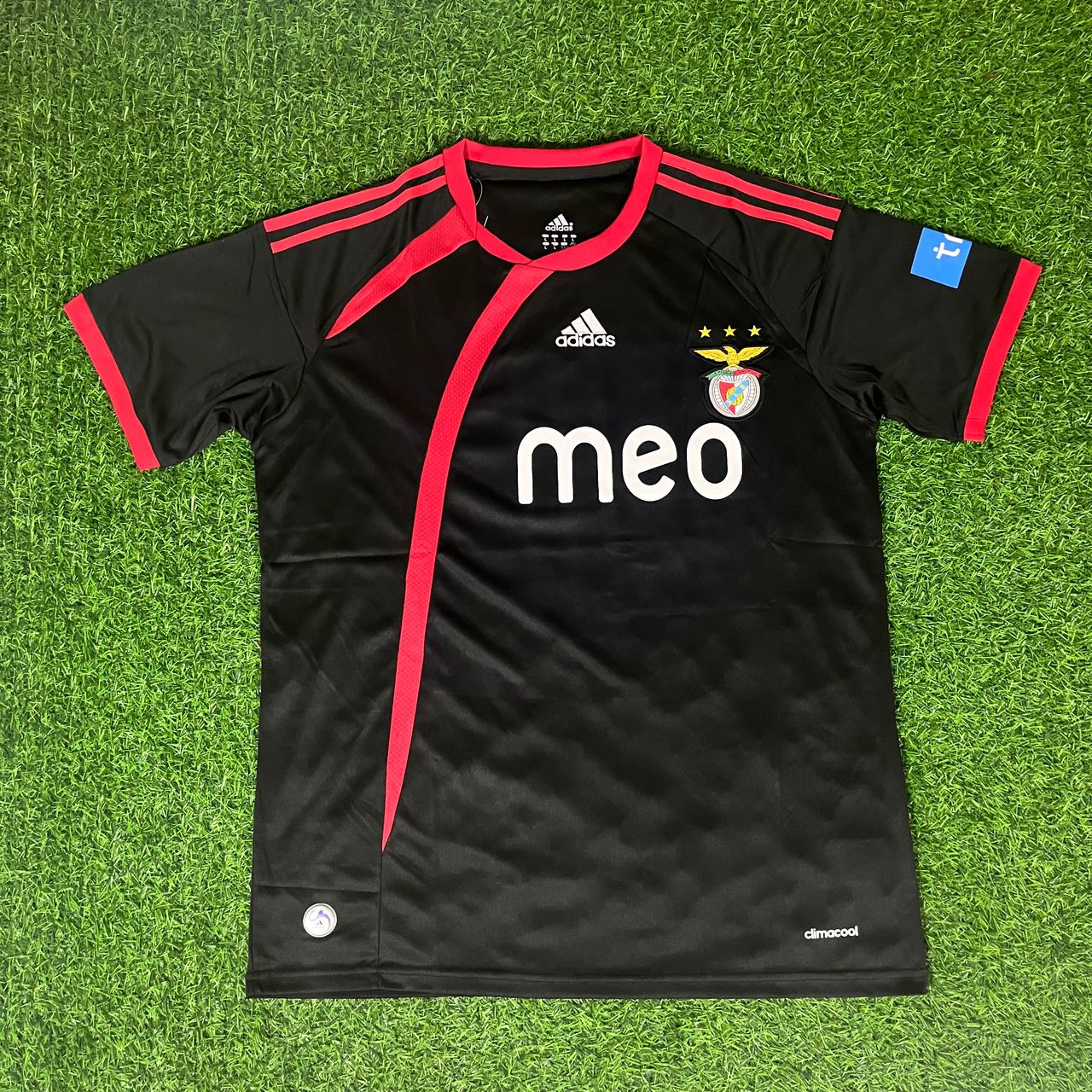 Angel di Maria #20 – Benfica 2009/2010 Away Black Retro Kit Jersey Trikot Maillot