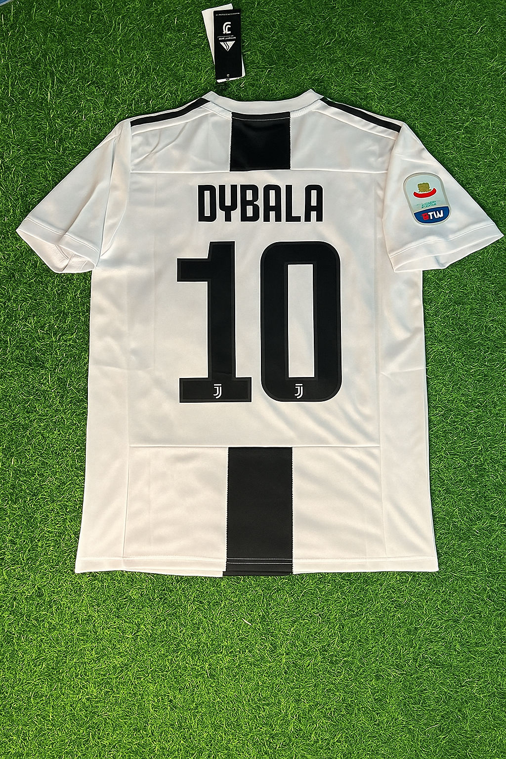 Flocage Officiel Juventus 2018/2019 - Nom Dybala - Taille Adulte - Neuf