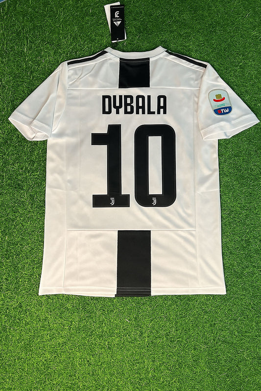 Paolo Dybala #10 Juventus 2018 2019 Retro Football Jersey Kit