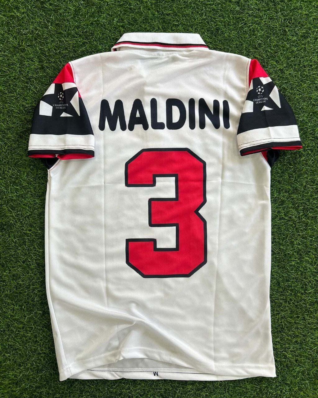 Paolo Maldini AC Milan Retro Football Jersey Kit