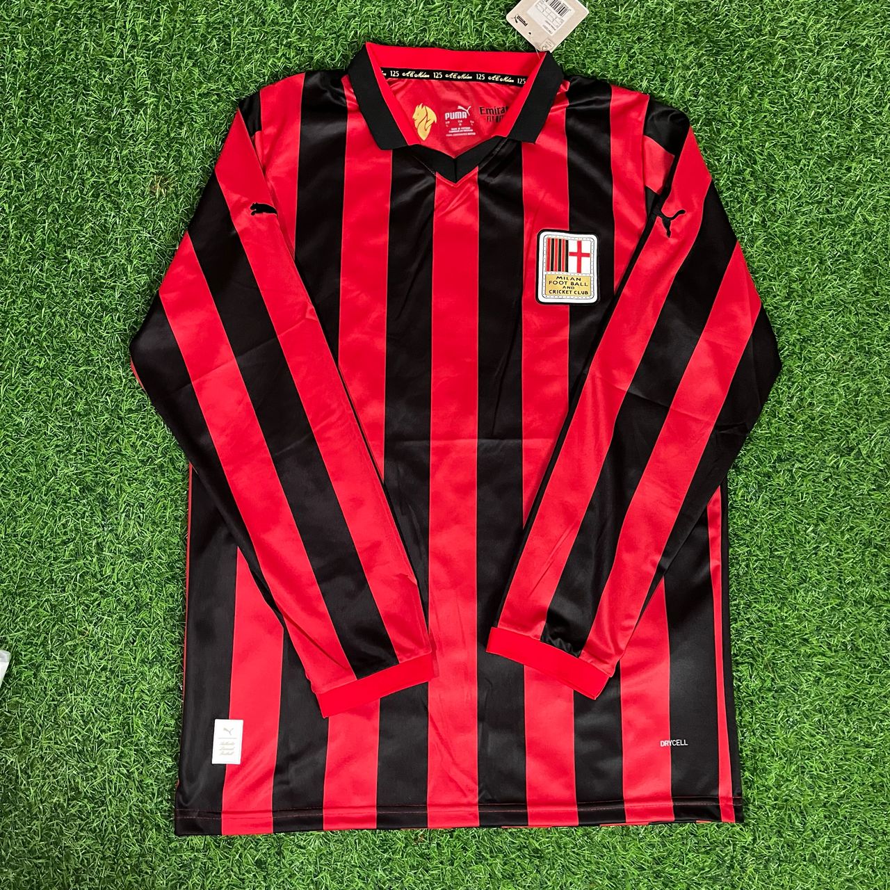 Paolo Maldini 3 - Milan Commemorative Red Black Football Jersey Kit