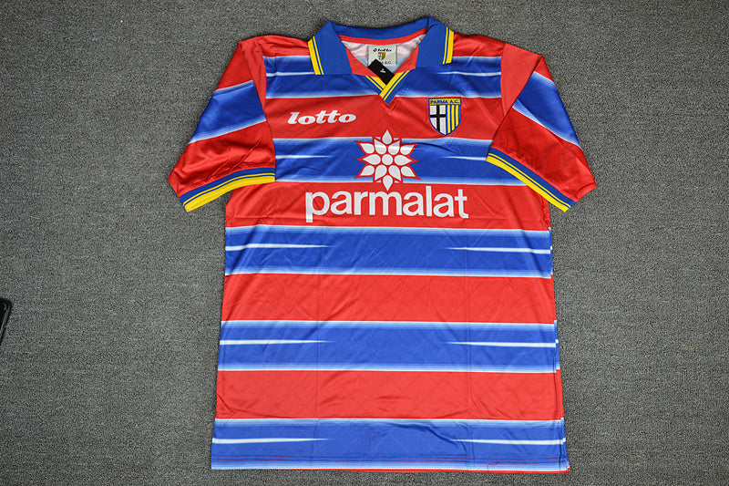 Parma 1998/1999 Red Retro Football Jersey