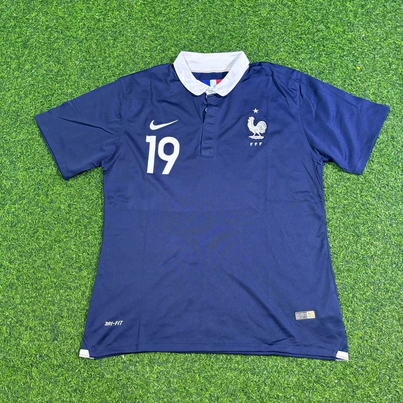 France World Cup 2014 Paul Pogba #19 Football Jersey