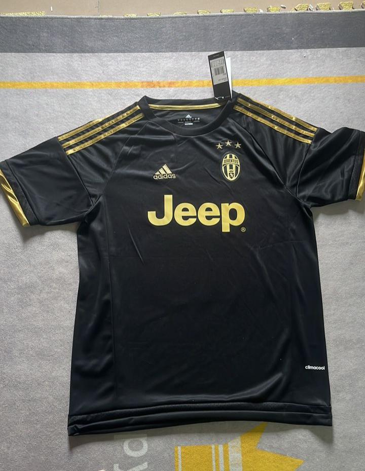 Paul Pogba 10- Juventus Retro Black Football Jersey Kit