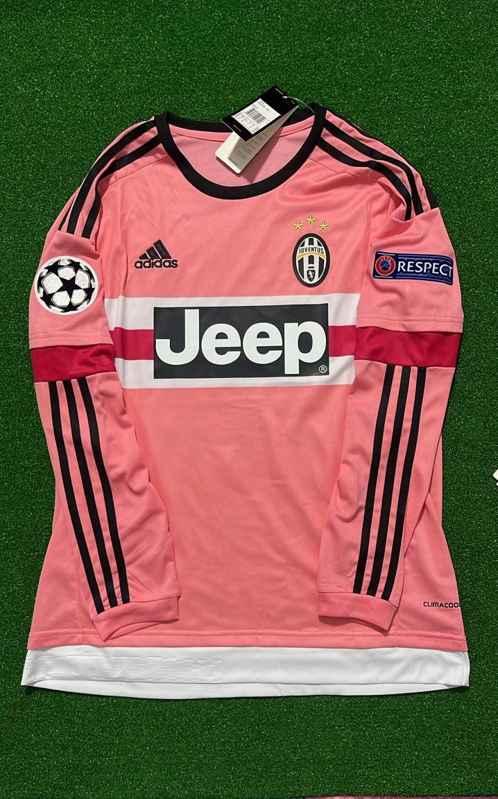 Paul Pogba Juventus Retro 2015 - 2016 Football Jersey Kit